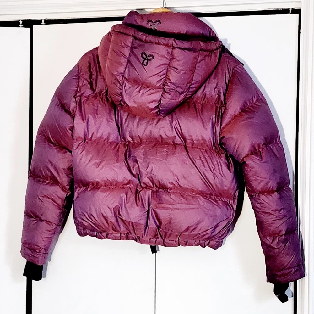TNA Plum Super Puffer Jacket - Picture 3 of 6